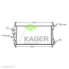 KAGER 31-0370 Radiator, engine cooling